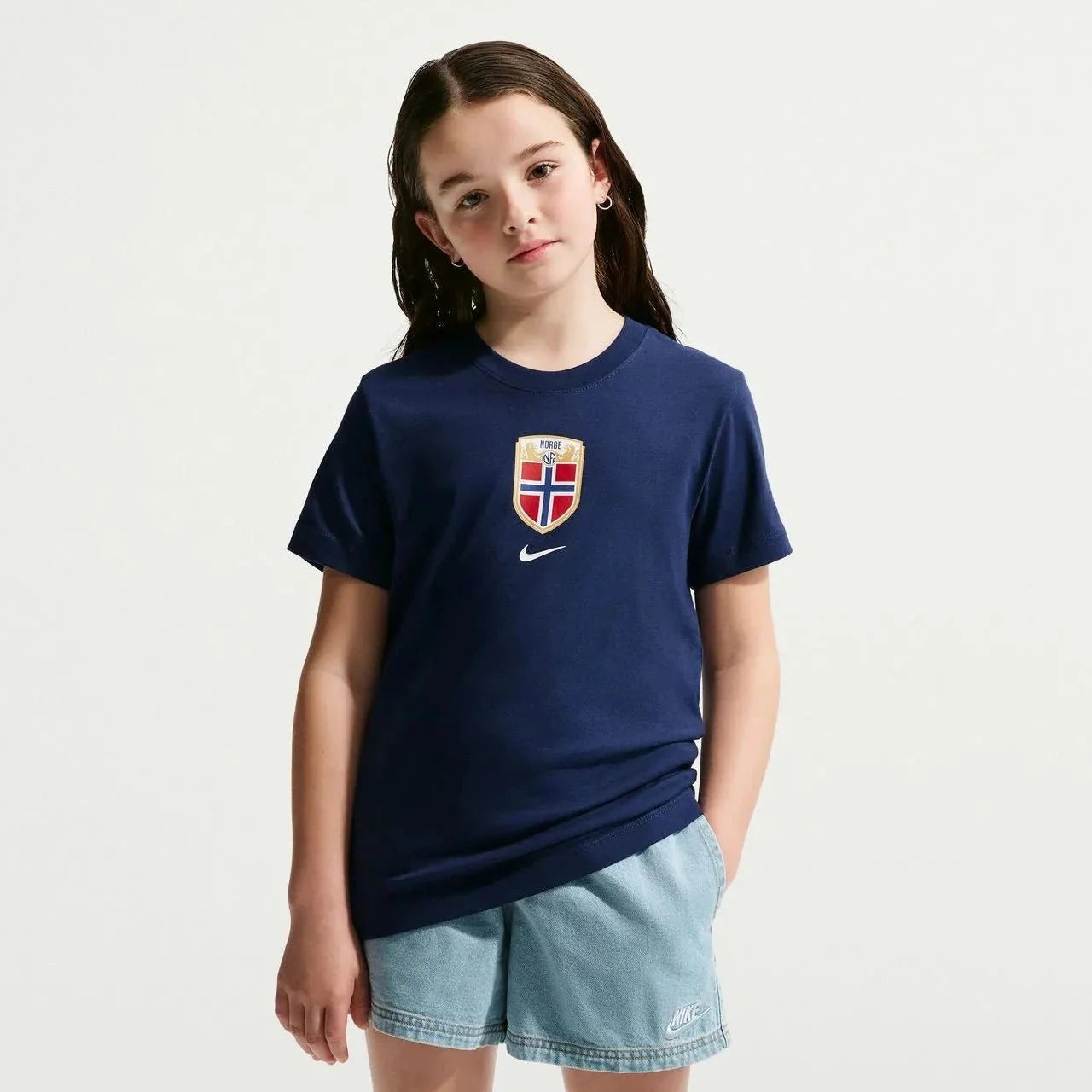 Nike 2026 Norway Youth Crest Tee