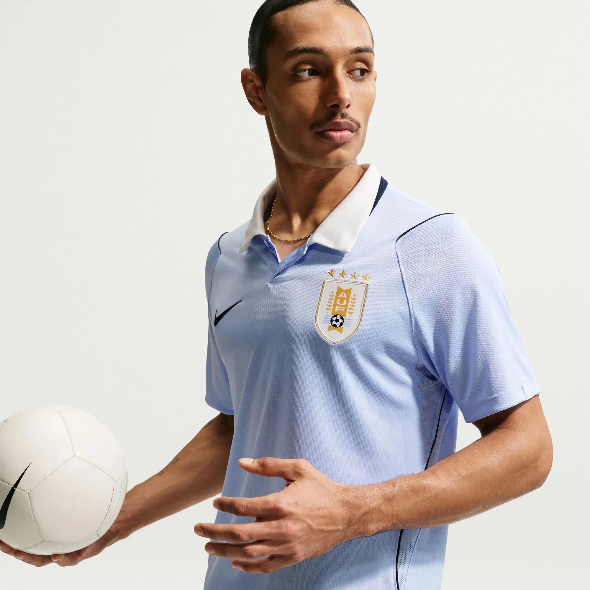 Nike 2026 Uruguay Men's Stadium Home Soccer Jersey