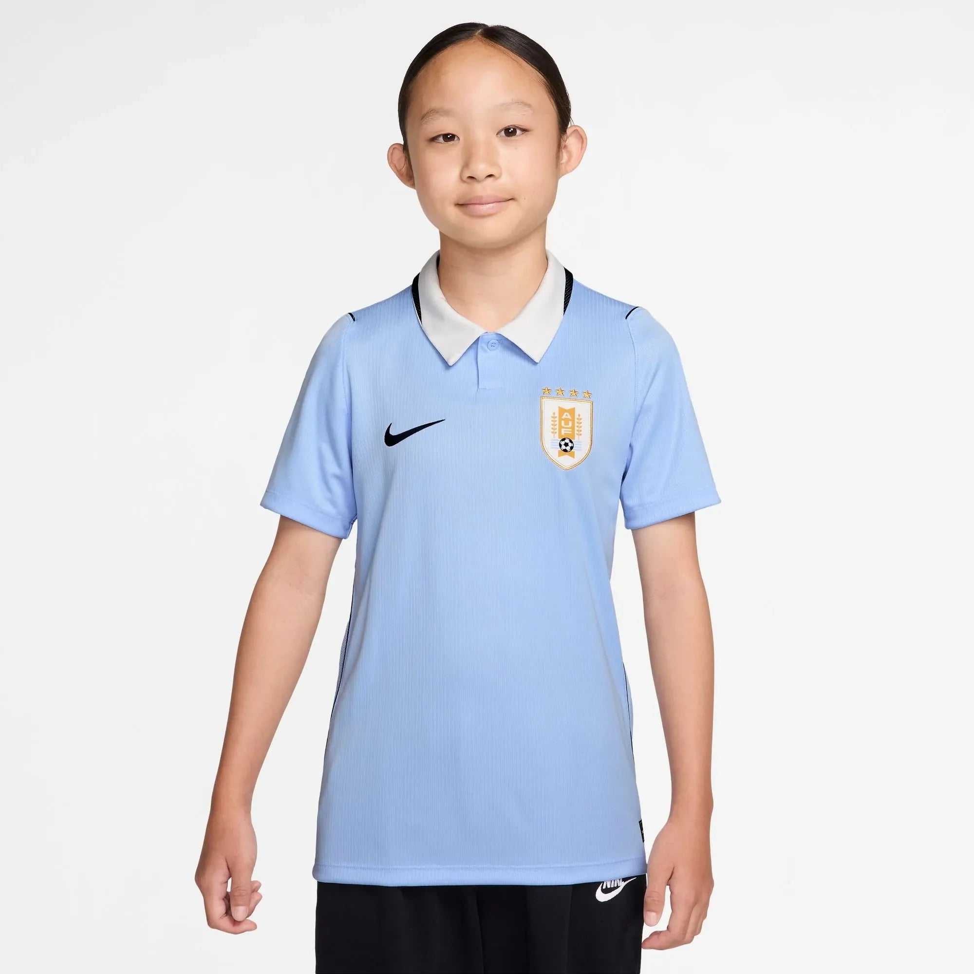 Nike 2026 Uruguay Youth Stadium Home Soccer Jersey