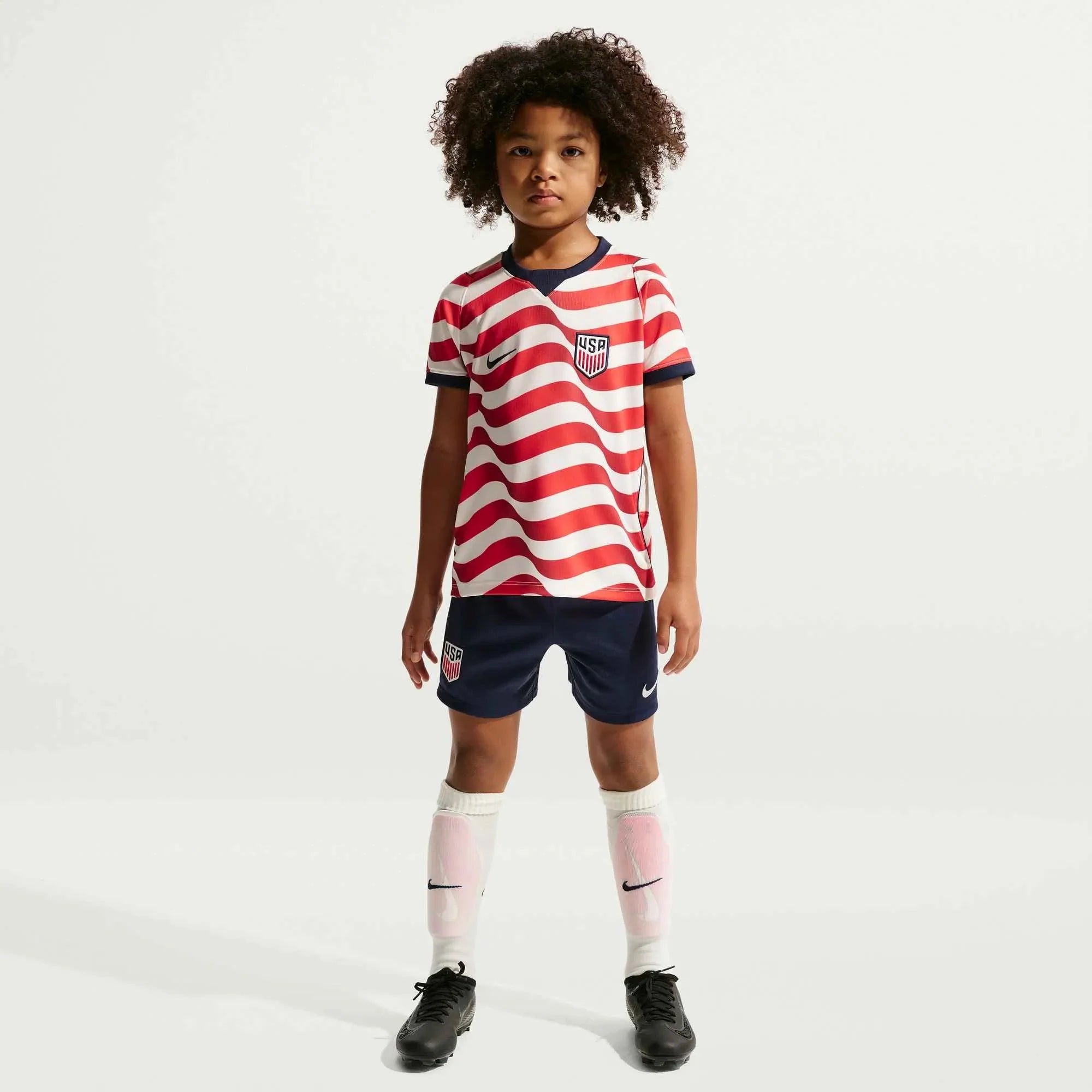 Nike 2026 USMNT Little Kid's Stadium Home Kit