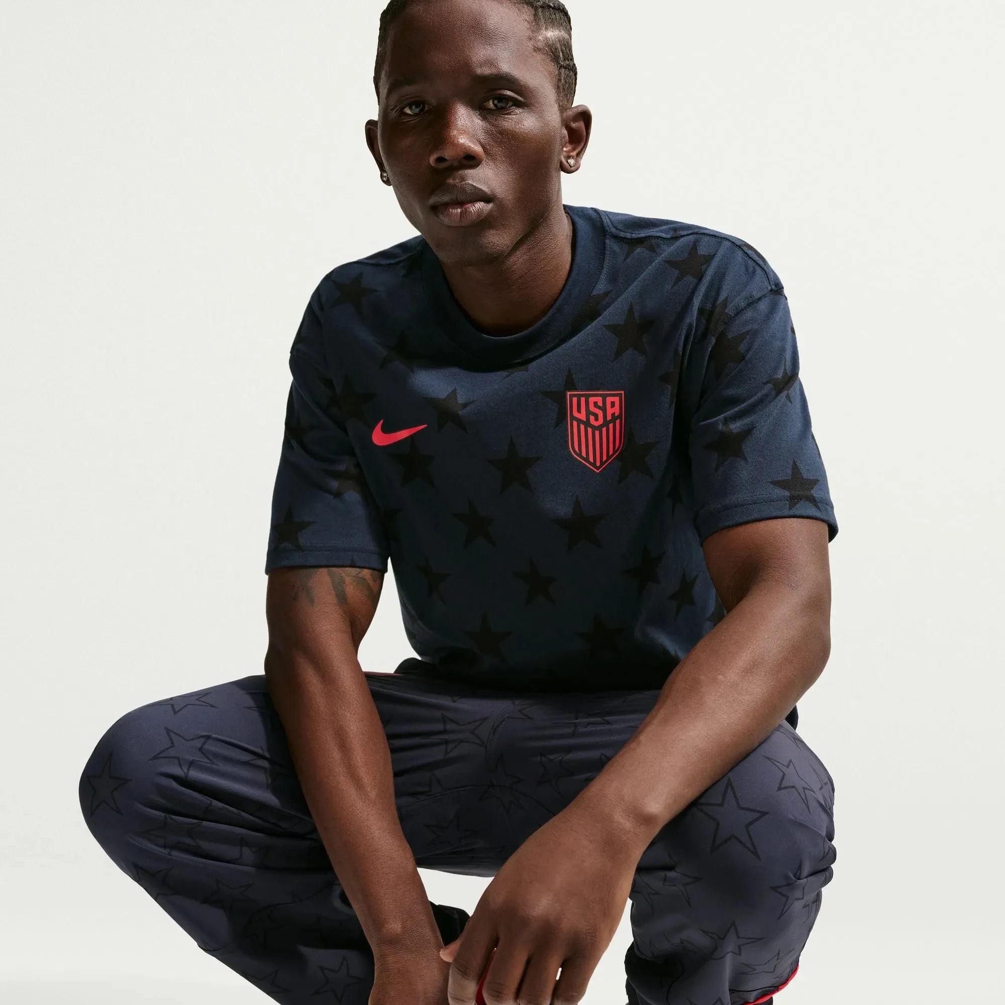 Nike 2026 USMNT Men's All Over Print Tee