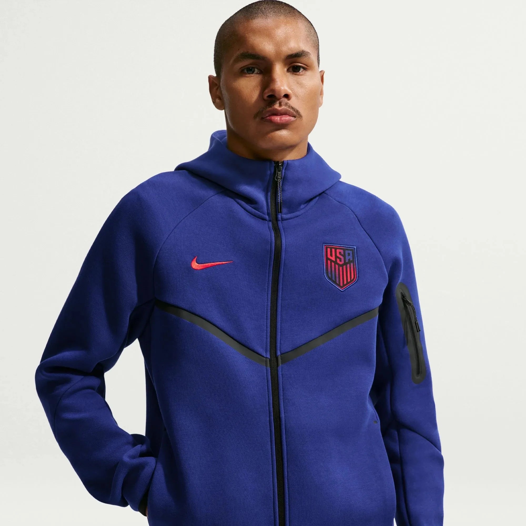 Nike 2026 USMNT Men's Full-Zip Tech Fleece Hoodie