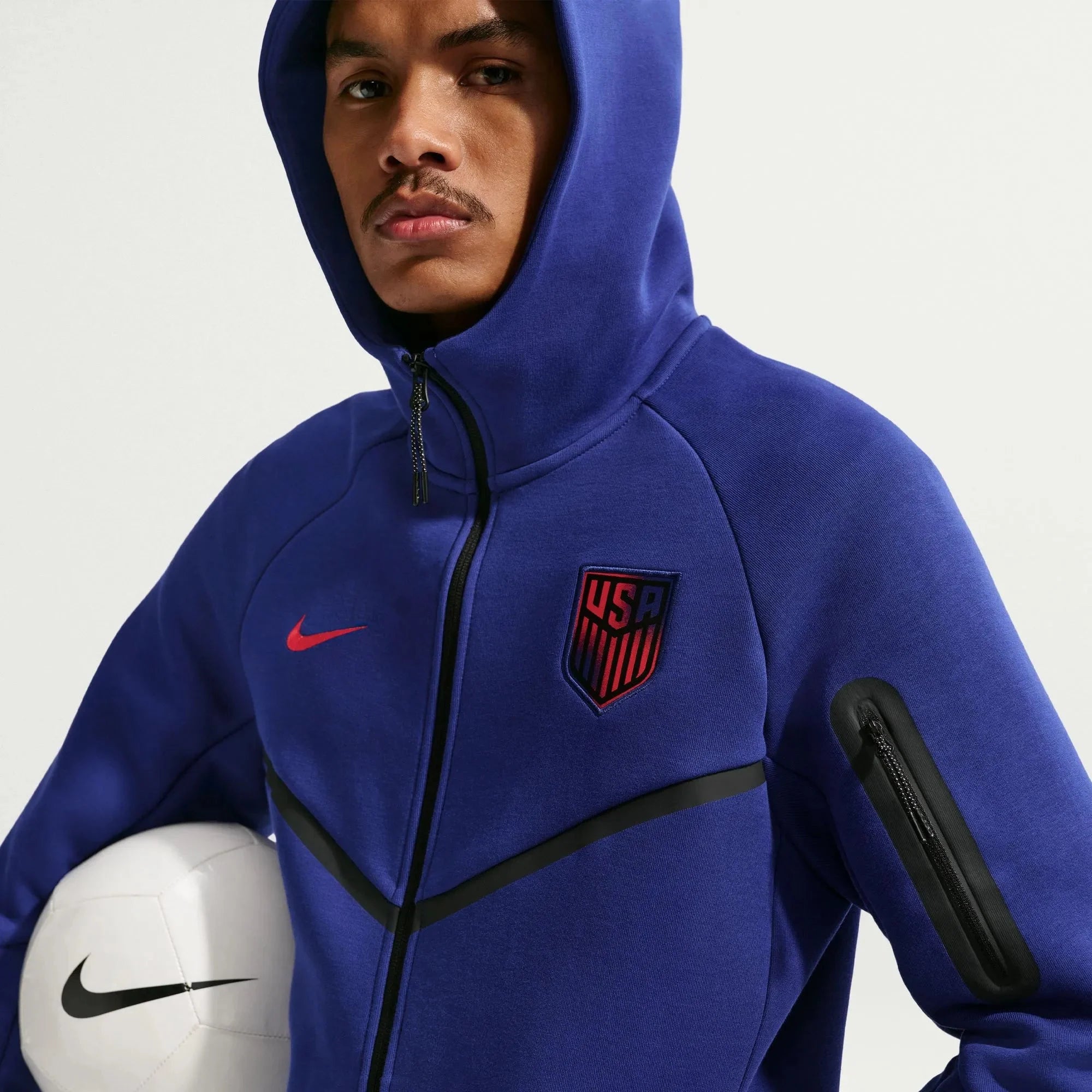 Nike 2026 USMNT Men's Full-Zip Tech Fleece Hoodie