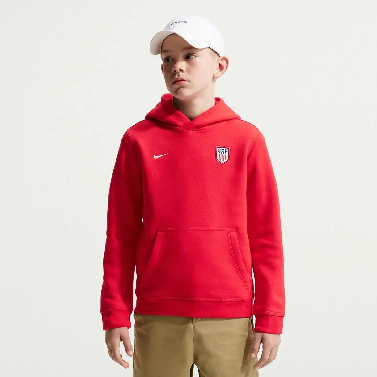Nike 2026 USMNT Youth Club Pullover Hoodie