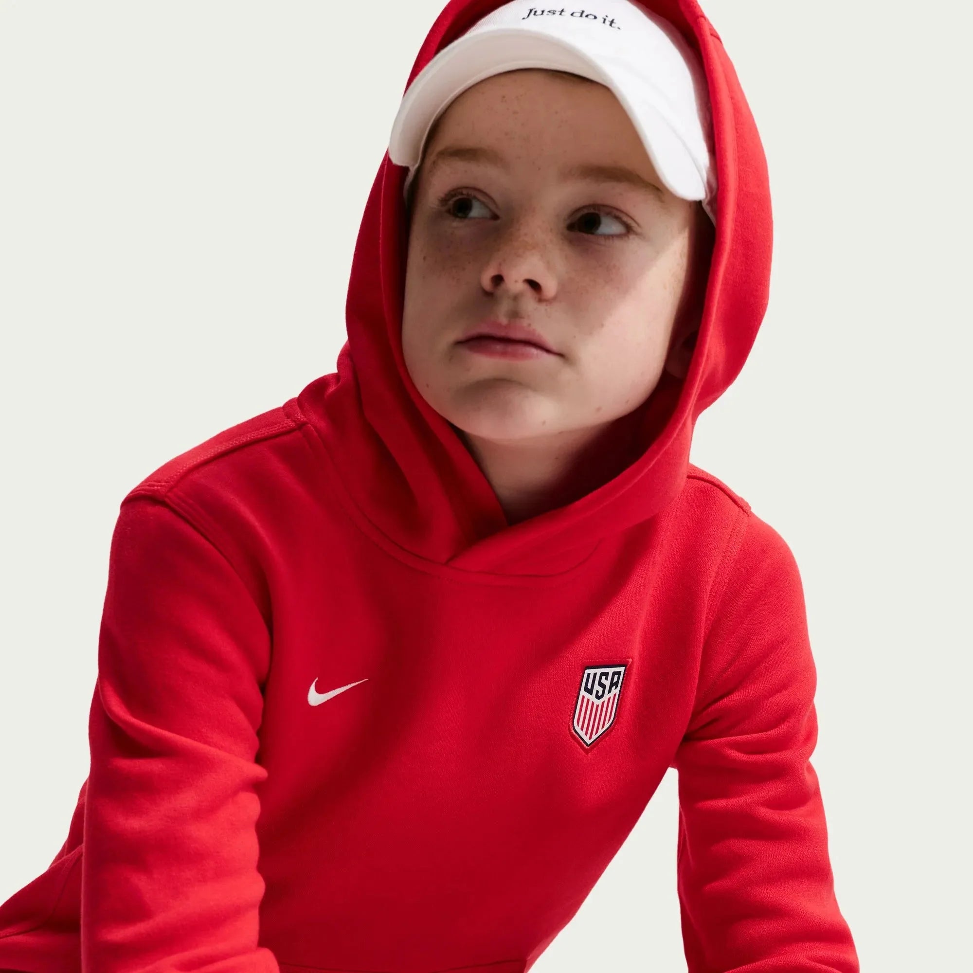 Nike 2026 USMNT Youth Club Pullover Hoodie