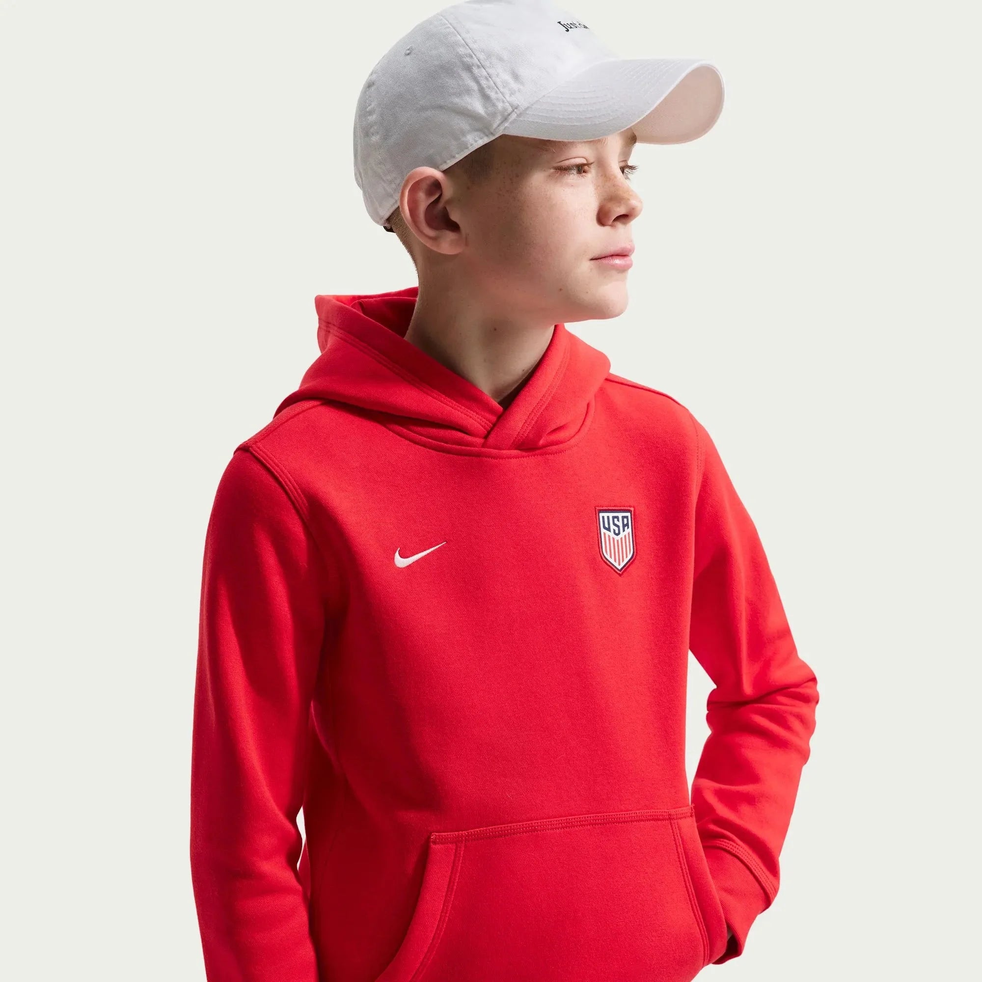 Nike 2026 USMNT Youth Club Pullover Hoodie