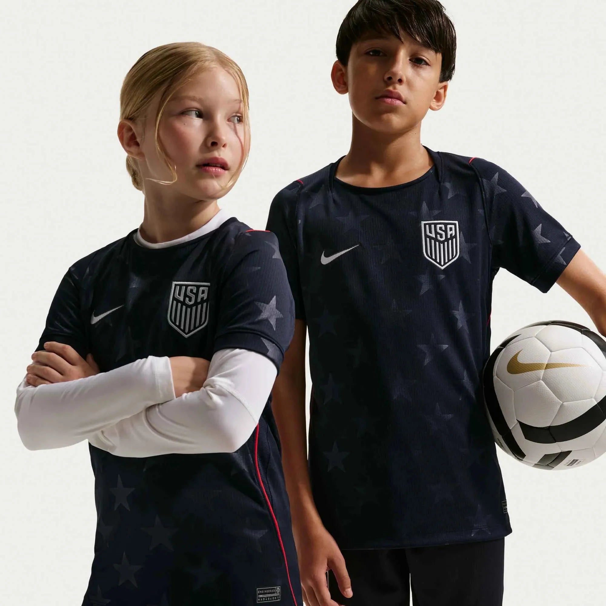 Nike 2026 USMNT Youth Stadium Away Soccer Jersey
