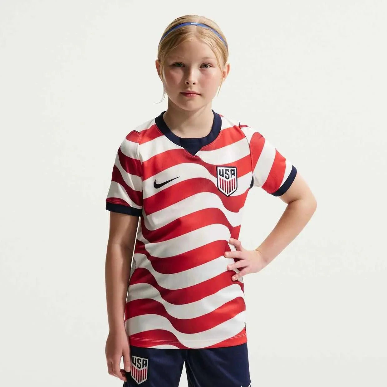 Nike 2026 USMNT Youth Stadium Home Soccer Jersey
