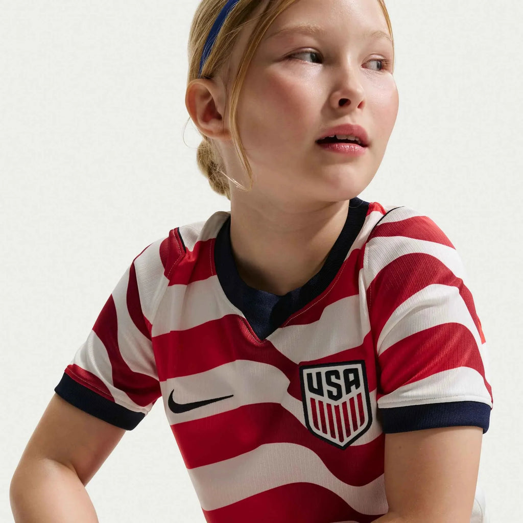 Nike 2026 USMNT Youth Stadium Home Soccer Jersey