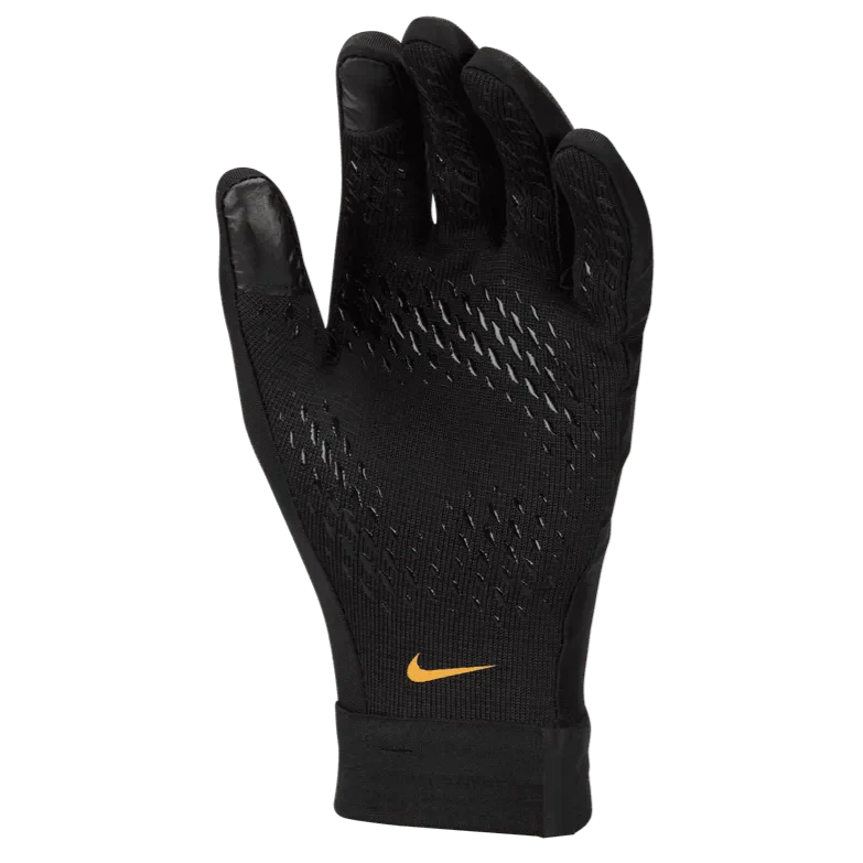 Nike Academy Hyperwarm Gloves - Olive Green-Black