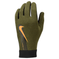 Nike Academy Hyperwarm Gloves - Olive Green-Black