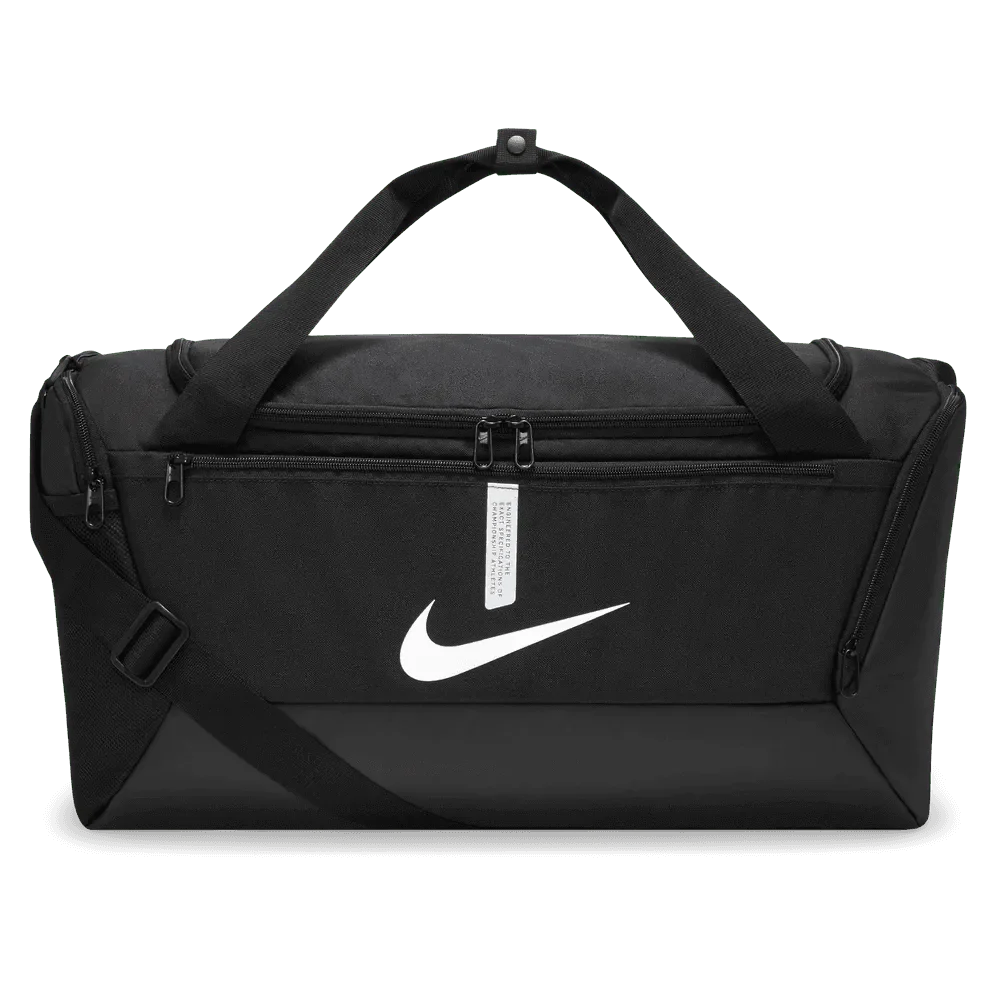 Nike Academy Team Small Duffel  Bag - Black-White