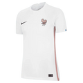 Nike France Women's EC22 Away Jersey - White-Pink Glaze