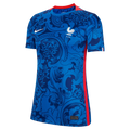 Nike France Women's EC22 Home Jersey - Hyper Cobalt-Siren Red