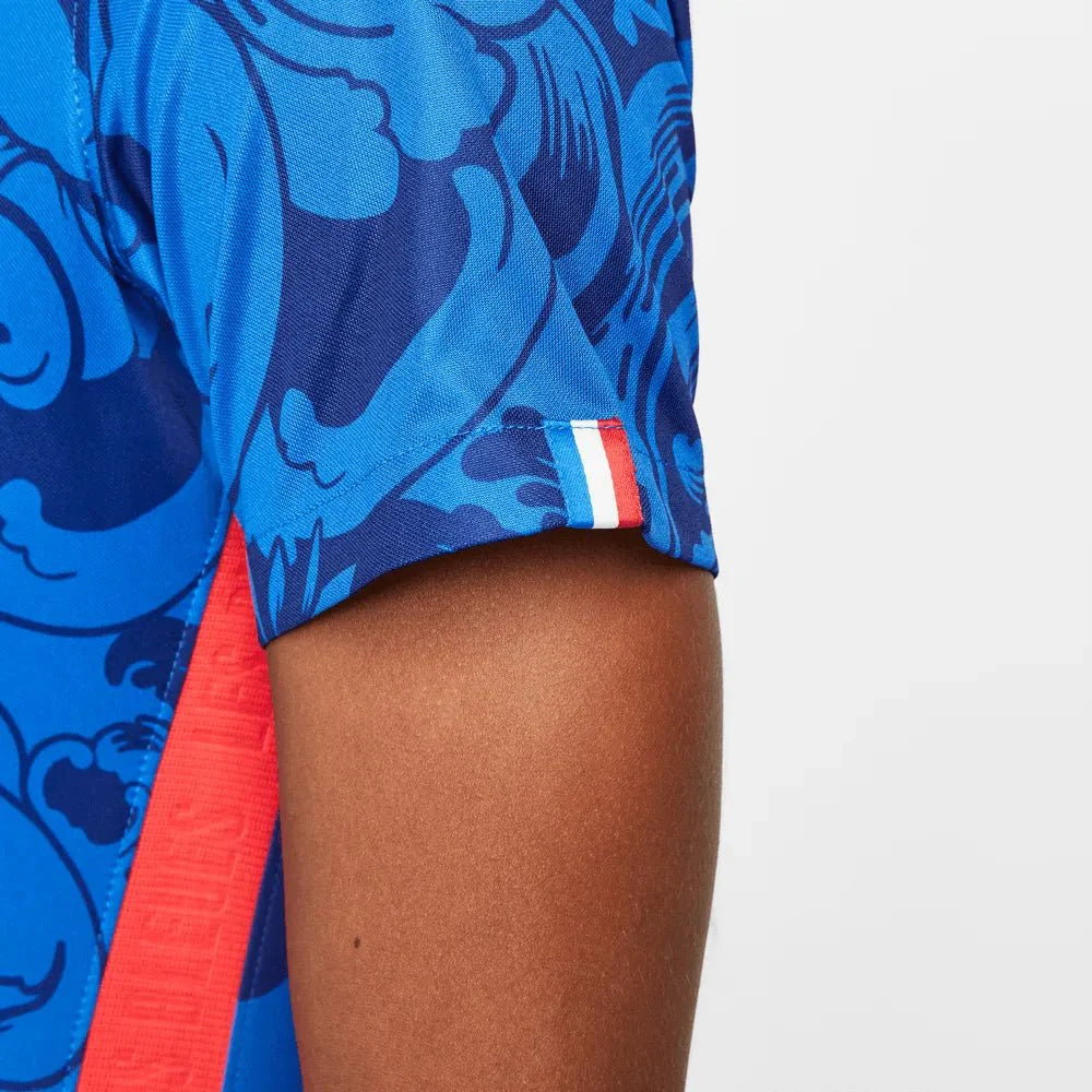 Nike France Women's EC22 Home Jersey - Hyper Cobalt-Siren Red