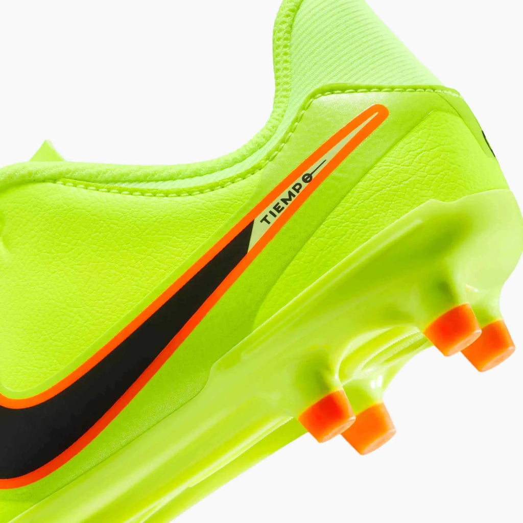 Nike Junior Legend 10 Academy Firm/Multi Ground Soccer Cleats - Max Voltage Pack (HO25)
