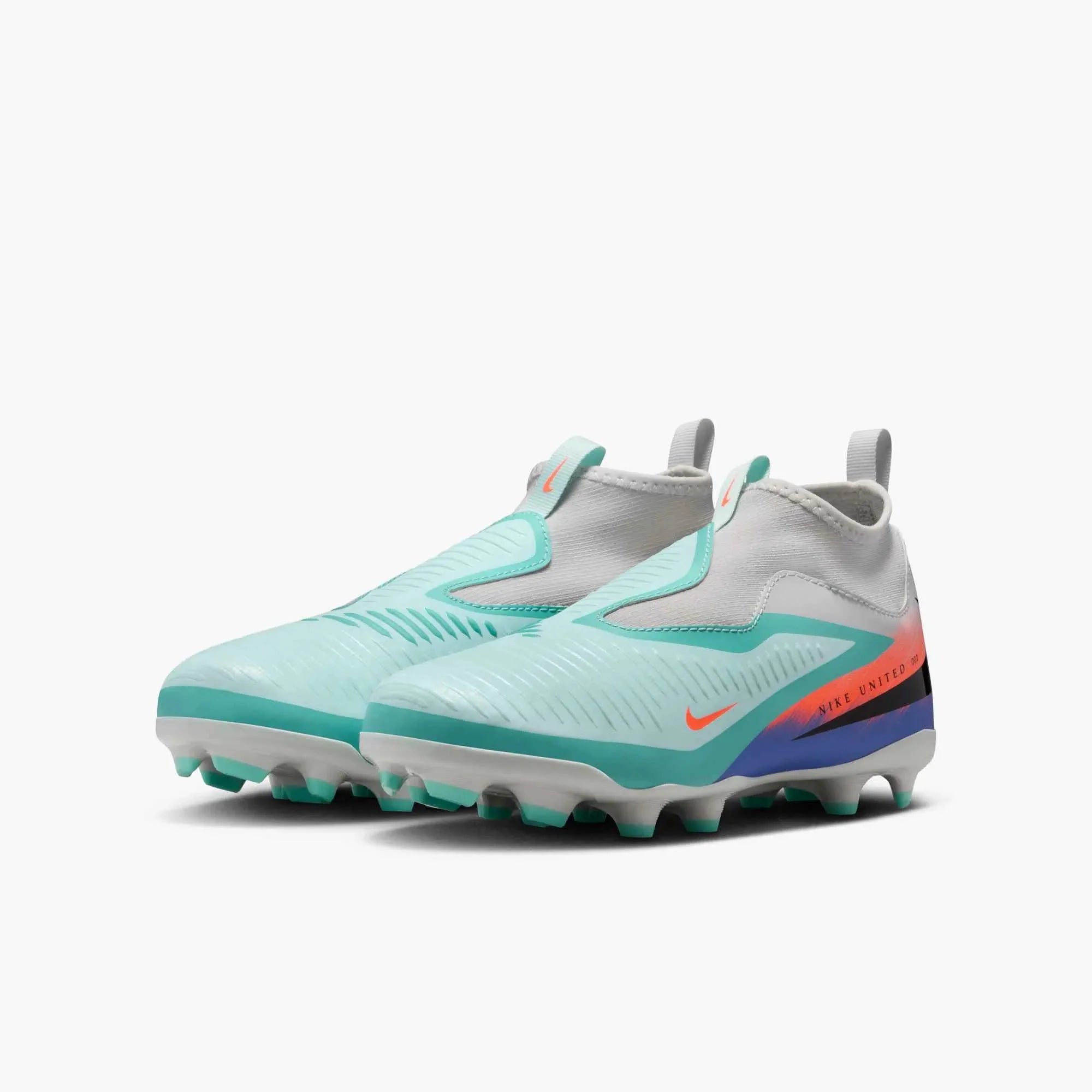Nike Junior Phantom 6 High Academy Firm/Multi Ground Soccer Cleats - Nike United Pack Chapter 2 (HO25)