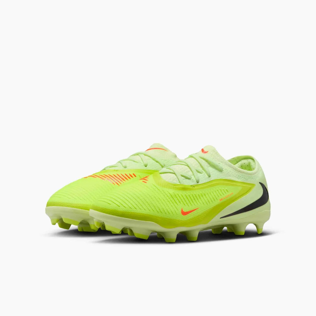 Nike Junior Phantom 6 Low Pro Firm/Multi Ground Soccer Cleats - Max Voltage Pack (HO25)