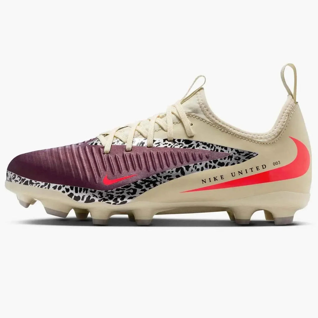 Nike Junior Phantom 6 Low Academy NU3 Firm/Multi Ground Soccer Cleats - United NU3 Pack (SU26)