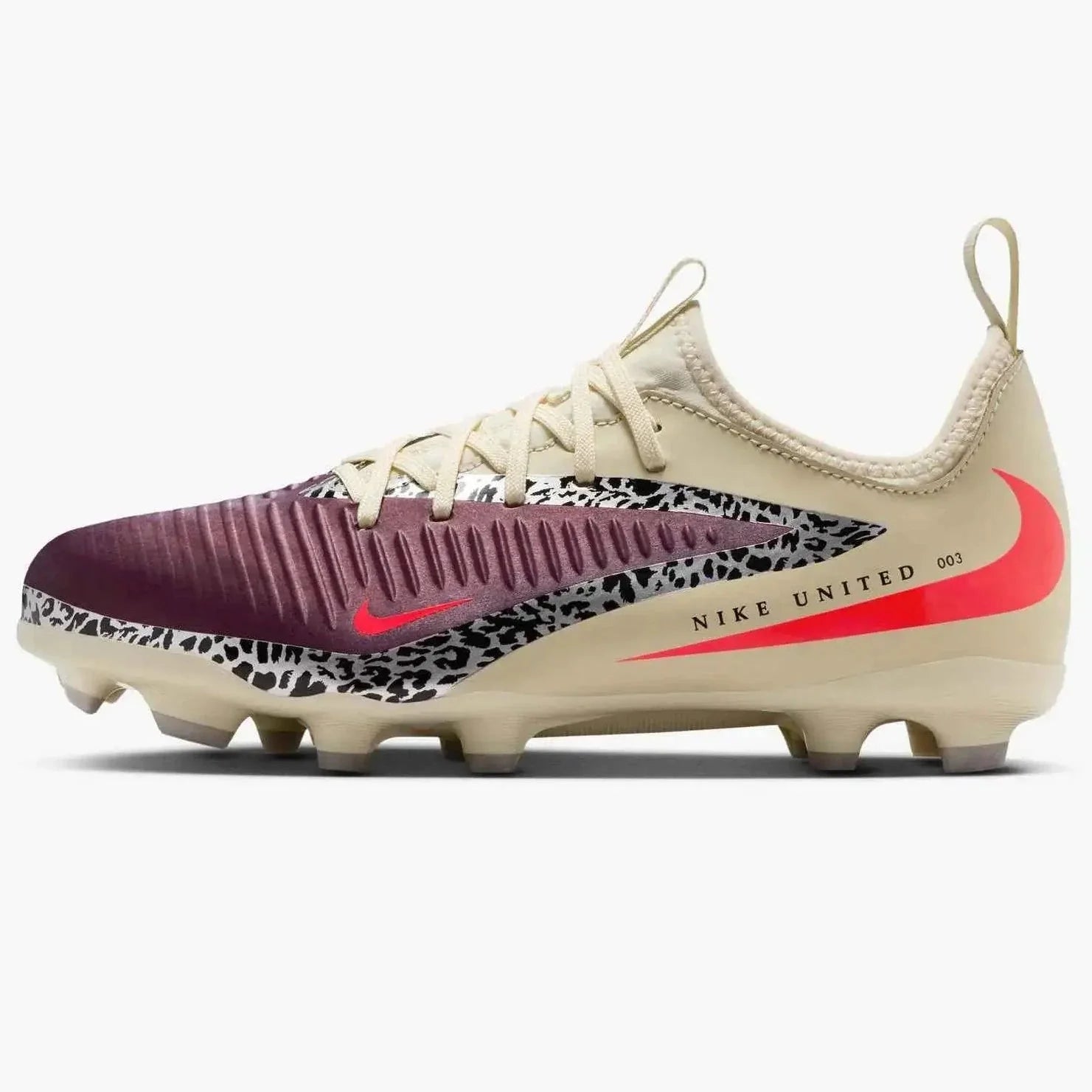 Nike Junior Phantom 6 Low Academy NU3 Firm/Multi Ground Soccer Cleats - United NU3 Pack (SU26)