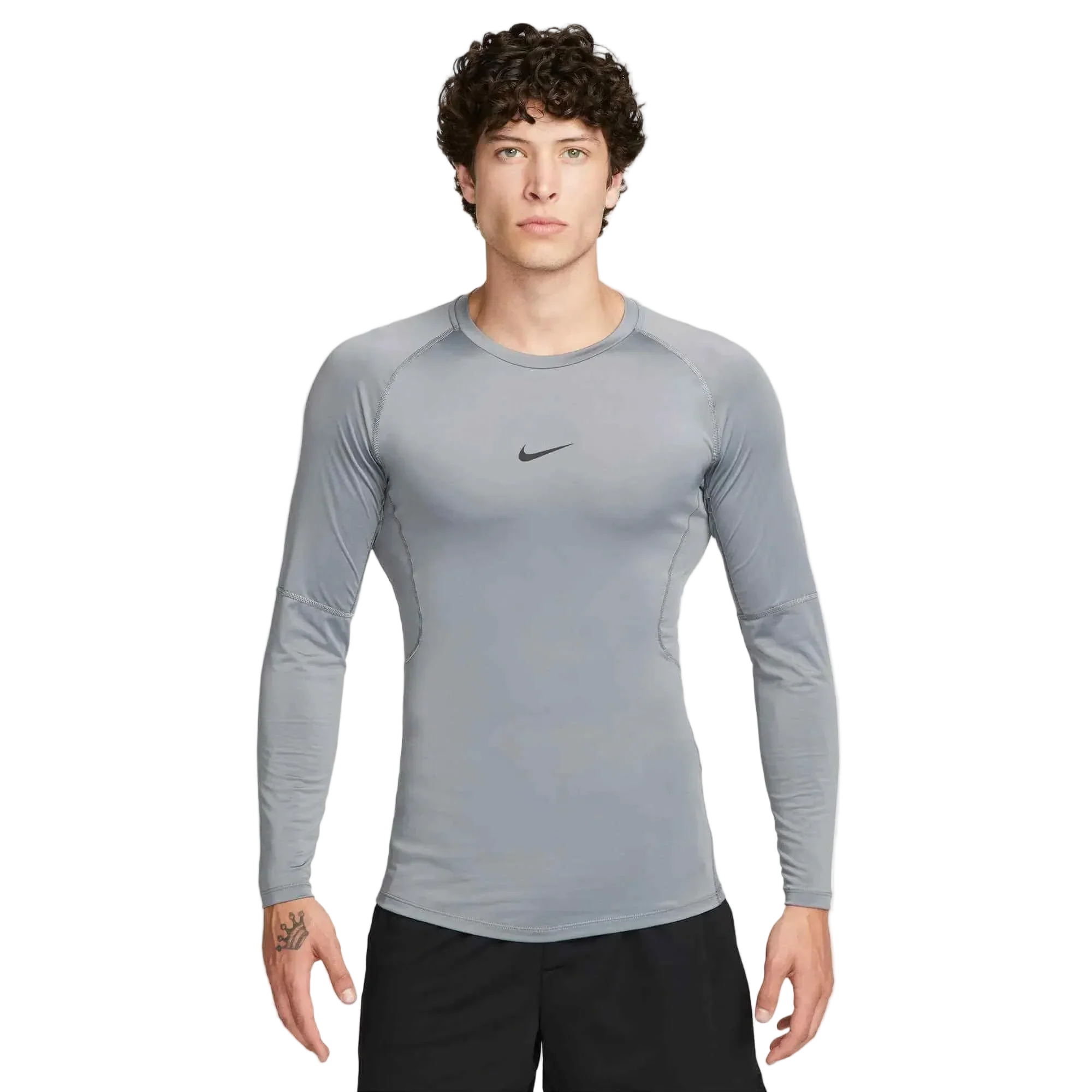 Nike Men's Pro Dri-Fit Tight Long-Sleeve Fitness Top