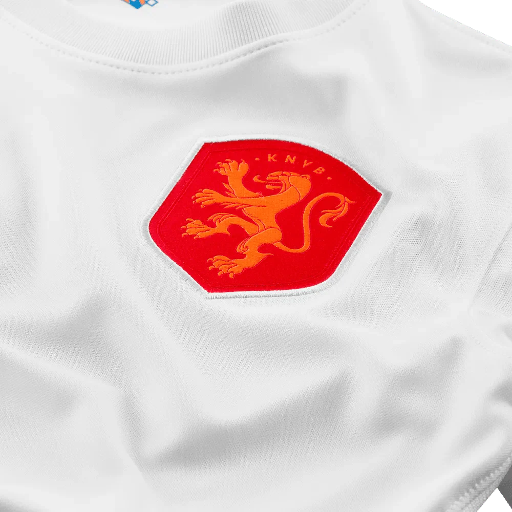 Nike Netherlands Women's EC22 Away Jersey - White-Soar