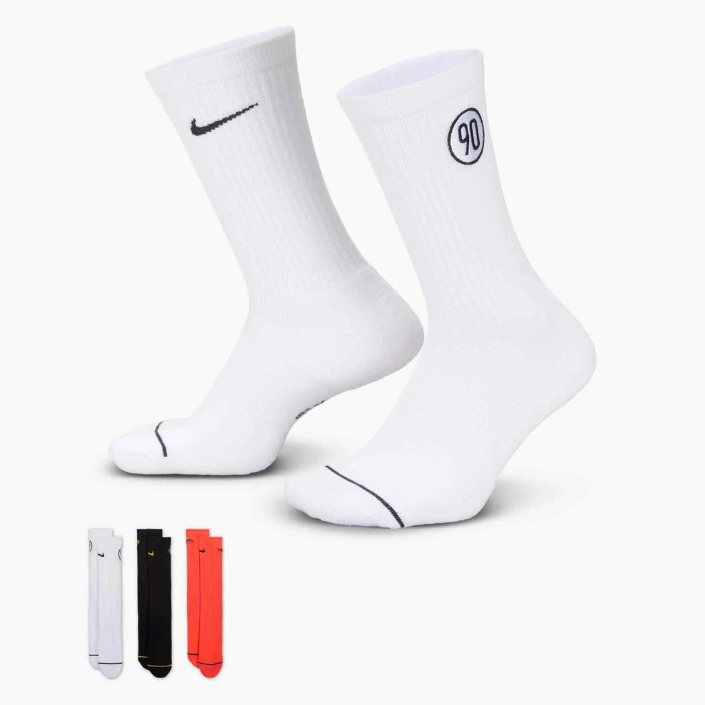 Nike Total 90 Cushioned Crew Socks (3 Pairs)