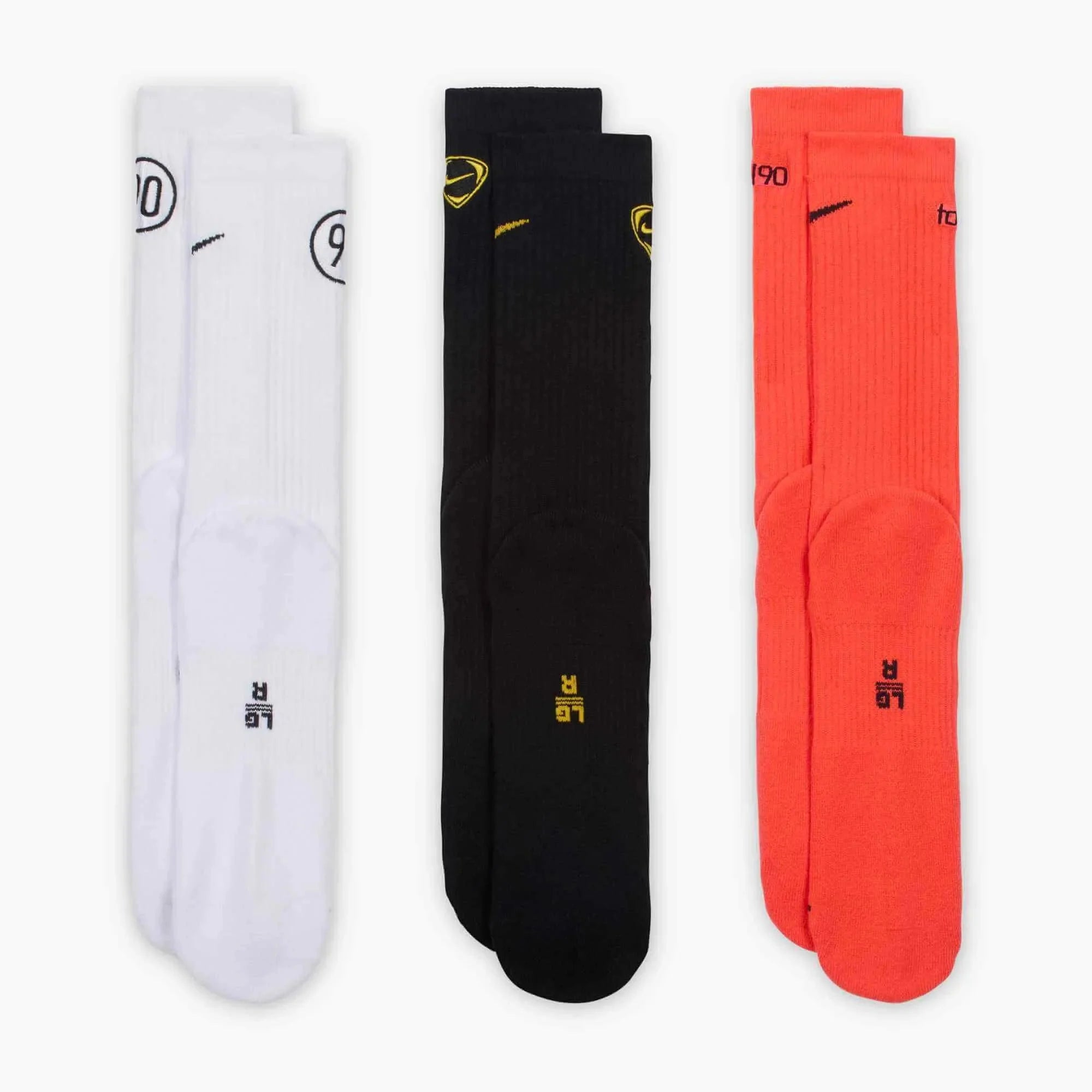 Nike Total 90 Cushioned Crew Socks (3 Pairs)