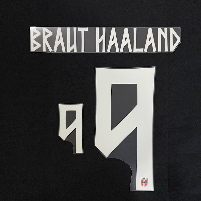Norway 2026- Home BRAUT HAALAND #9 Official Name Set