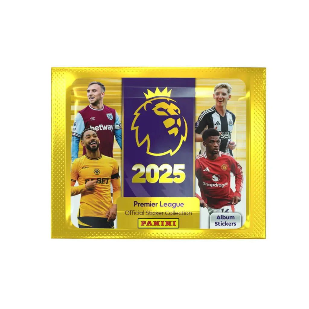 Panini 2024-25 Premier League Official Sticker Collection Box (50 Packs)