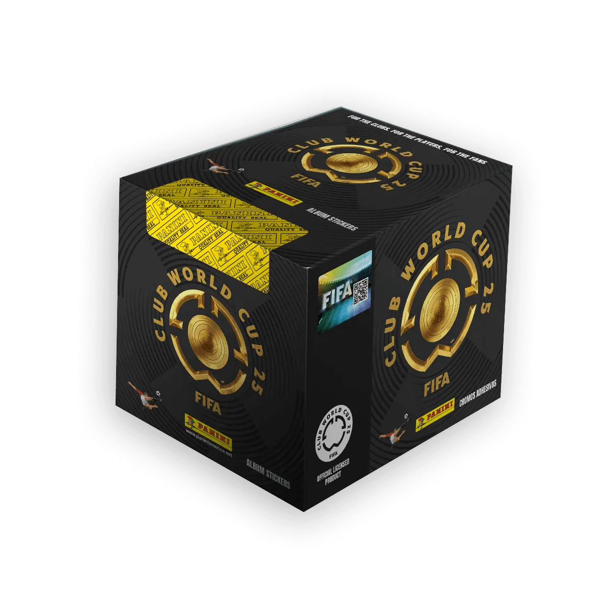 Panini 2025 FIFA Club World Cup Official Sticker Collection BOX (50 Packs Each)