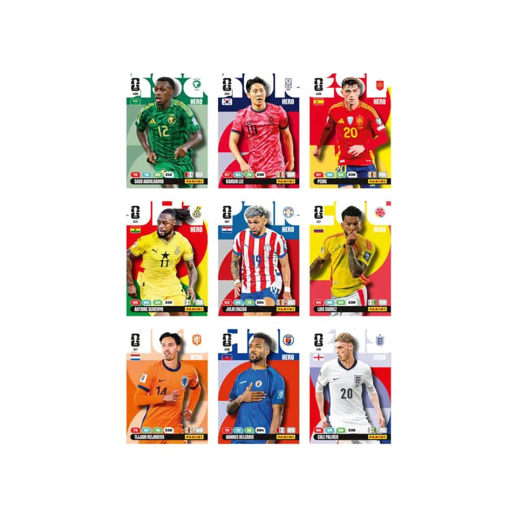 Panini 2026 Adrenalyn XL FIFA World Cup Cards BOX (50 Packs Each)