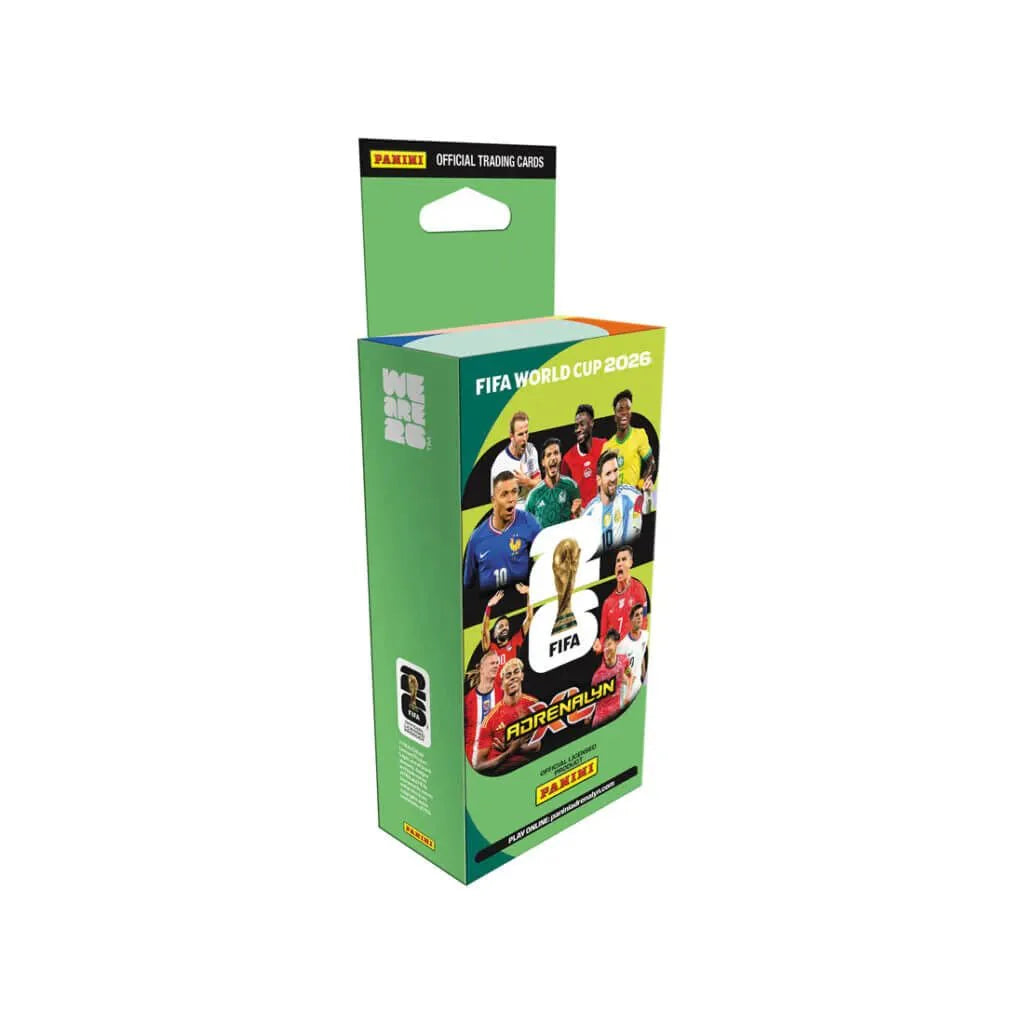 Panini 2026 Adrenalyn XL FIFA World Cup Cards Eco Blaster (56 Cards + 4 LE)