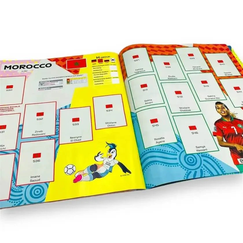 Panini FIFA Women's World Cup Australia and New Zealand 2023 Sticker Album