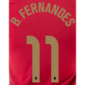Portugal 2020/21 Home B. Fernandes #11 Jersey Name Set