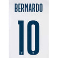 Portugal 2022-23 Away Bernardo #10 Jersey Name Set