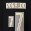 Portugal 2025/26 Home RONALDO #7 Youth Official Name Set