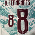 Portugal 2026- Away B. FERNANDES #8 Official Name Set