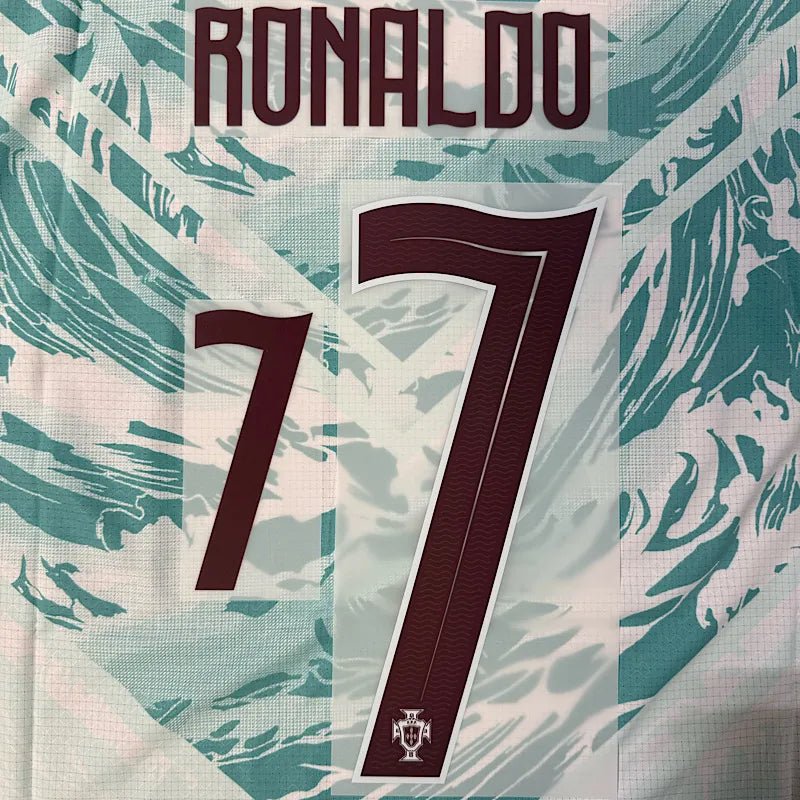 Portugal 2026- Away RONALDO #7 Official Name Set
