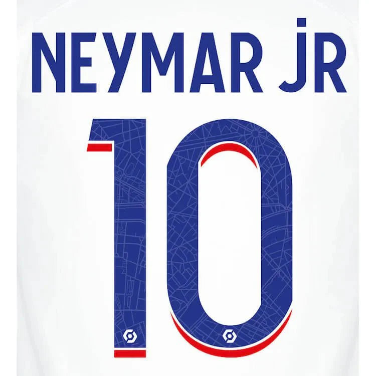 PSG 2022-23 Third Neymar JR #10 Jersey Name Set
