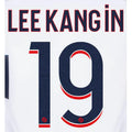 PSG 2023/24 Away Lee Kang In #19 Jersey Name Set