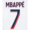 PSG 2023/24 Away Mbappe #7 Youth Jersey Name Set