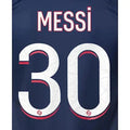 PSG 2023/24 Home Messi #10 Youth Jersey Name Set