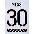 PSH 2021/22 Away Messi #10 YOUTH Jersey Name Set