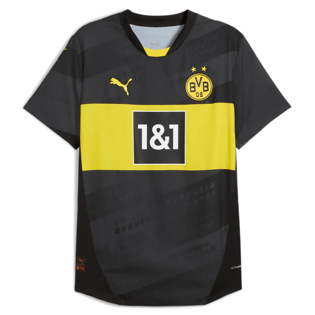Puma 2024-25 Borussia Dortmund Men's Authentic Away Jersey