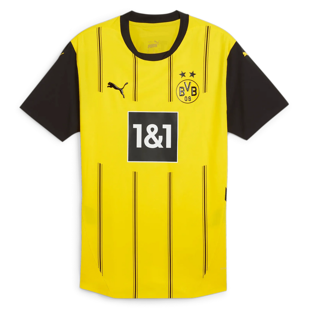 Puma 2024-25 Borussia Dortmund Men's Authentic Home Jersey