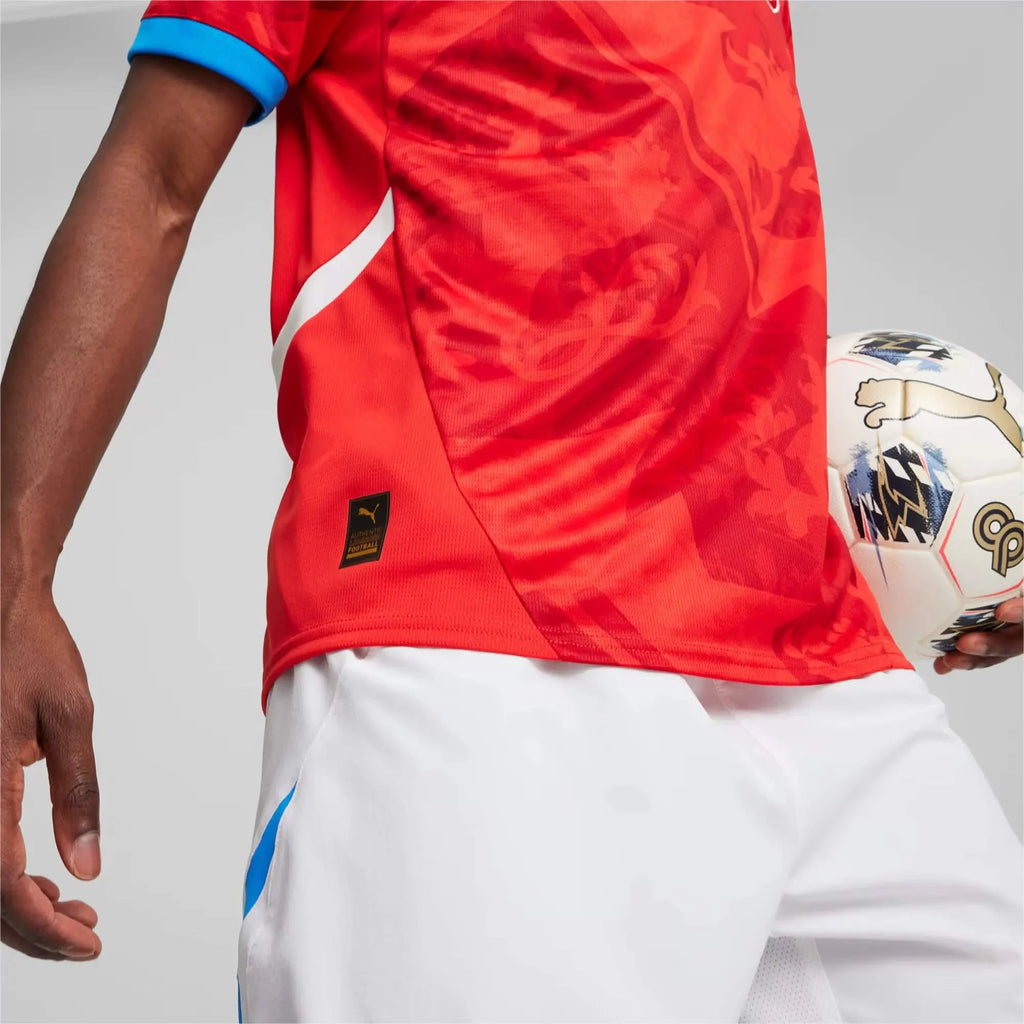 Puma 2024-25 Czech Republic Men's Stadium Home Jersey