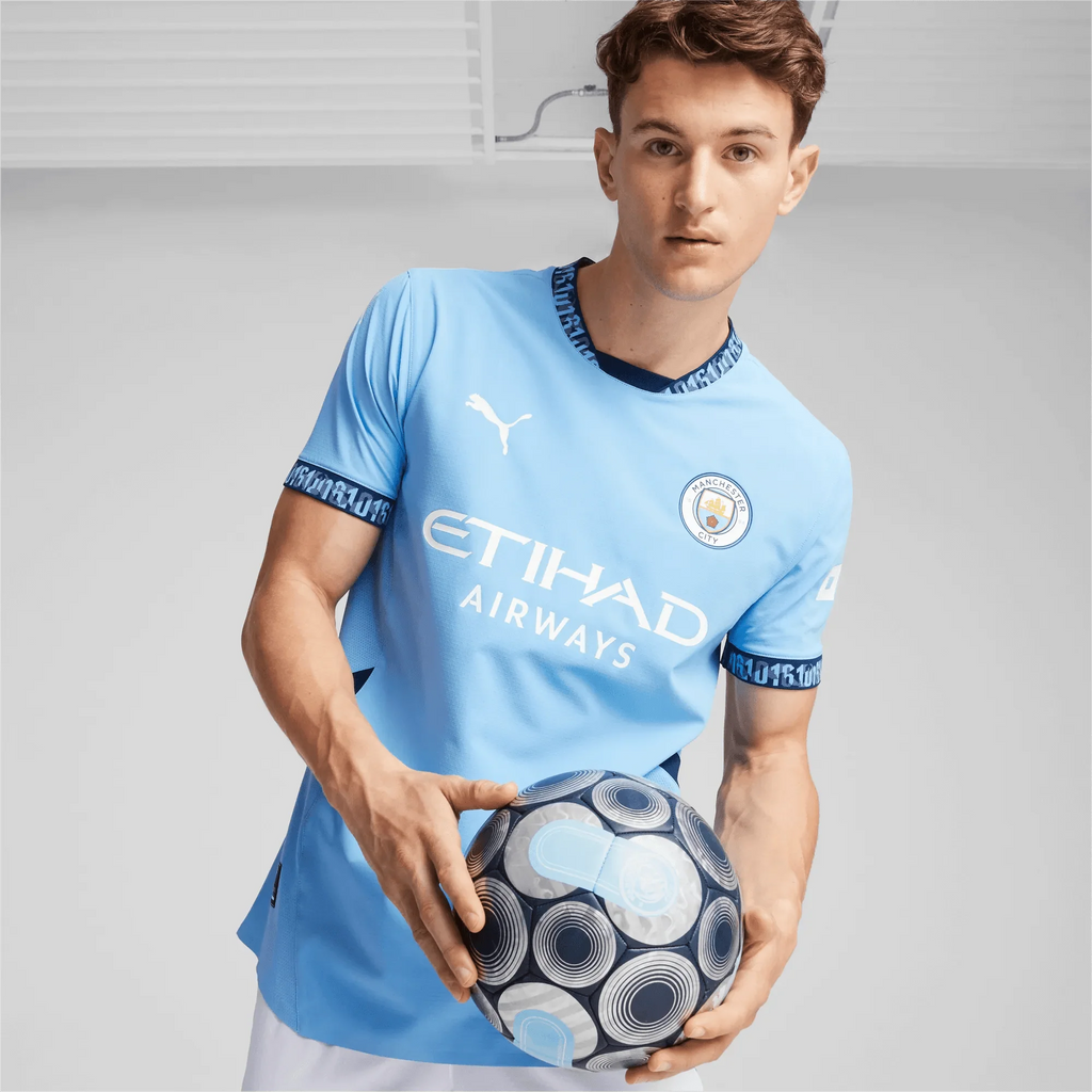 Puma 2024-25 Manchester City Men's Authentic Home Jersey