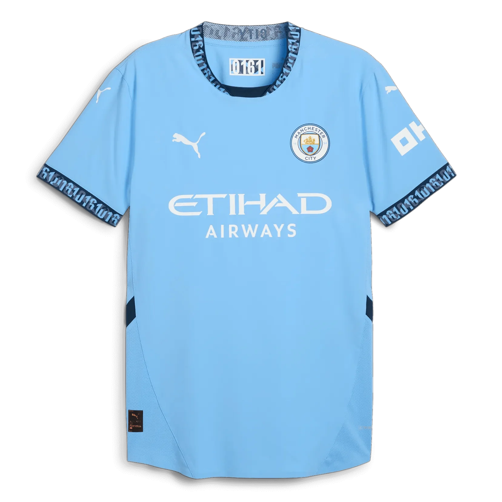 Puma 2024-25 Manchester City Men's Authentic Home Jersey