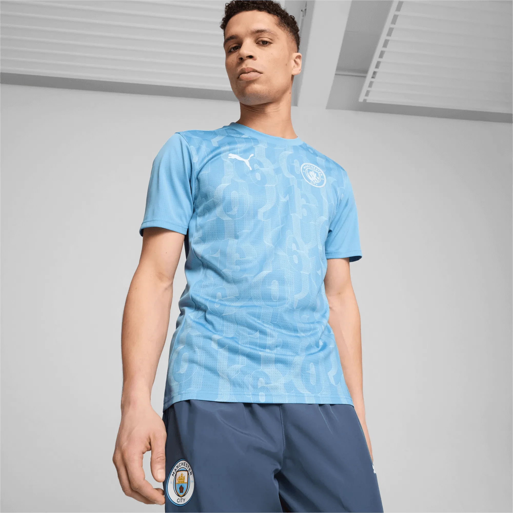 Puma 2024-25 Manchester City Men's Pre-Match Jersey